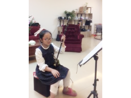 来自江苏的二胡学员李佳桐