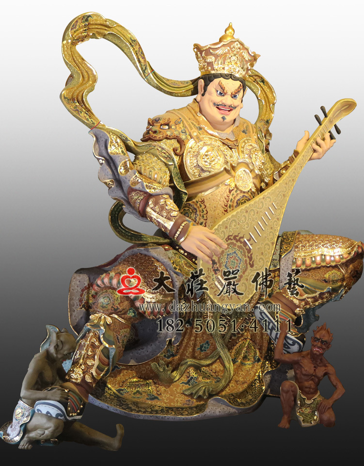 持国天王雕塑