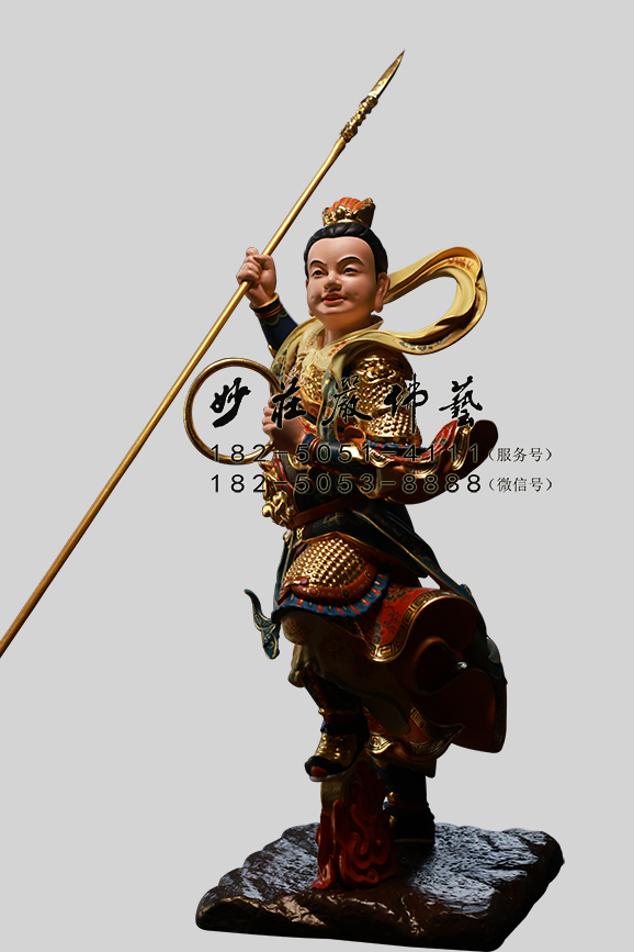 哪吒雕塑