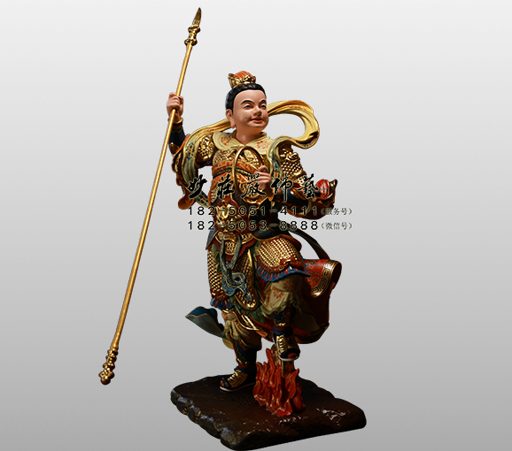 哪吒铜像 铜雕哪吒神像 哪吒雕塑 哪吒塑像