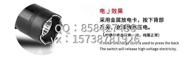1101型带强光电筒式电击棒 1101型带强光电筒式电击棒