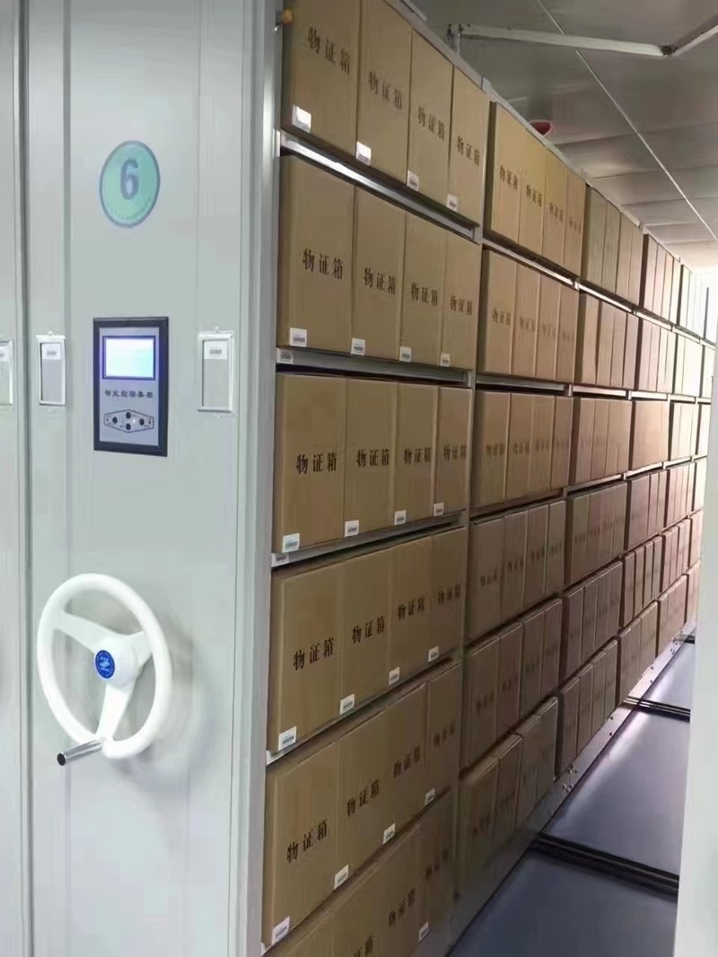 蜡块玻片密集柜 (24)