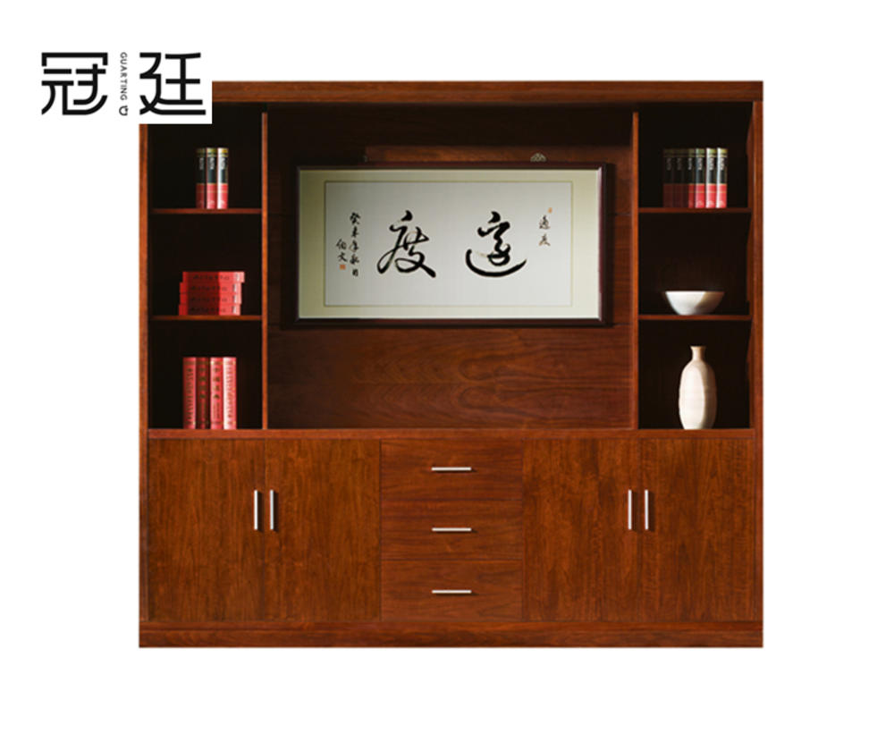 實木油漆文件柜