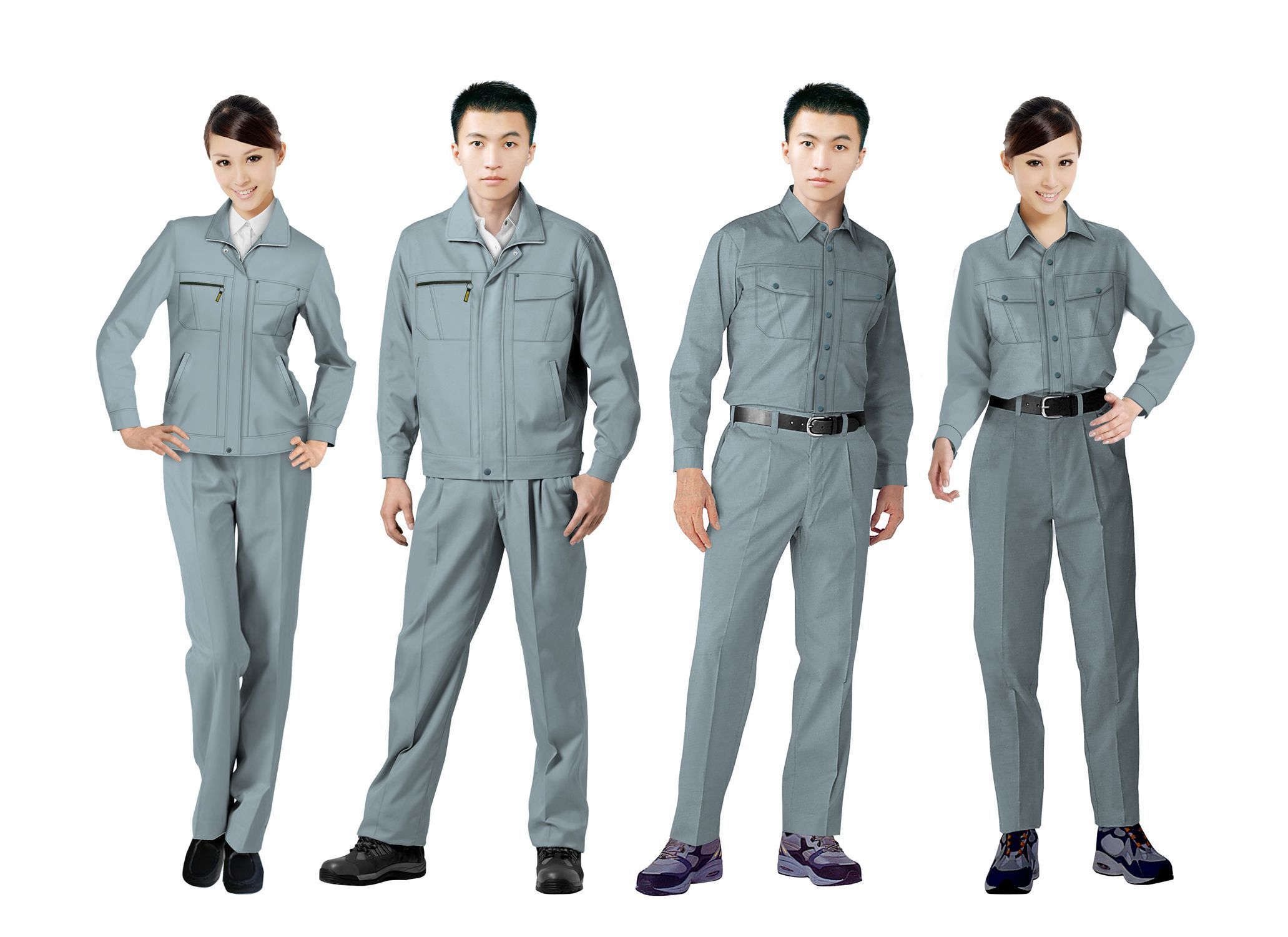 工作服设计图系列方案10 工作服设计图系列方案10