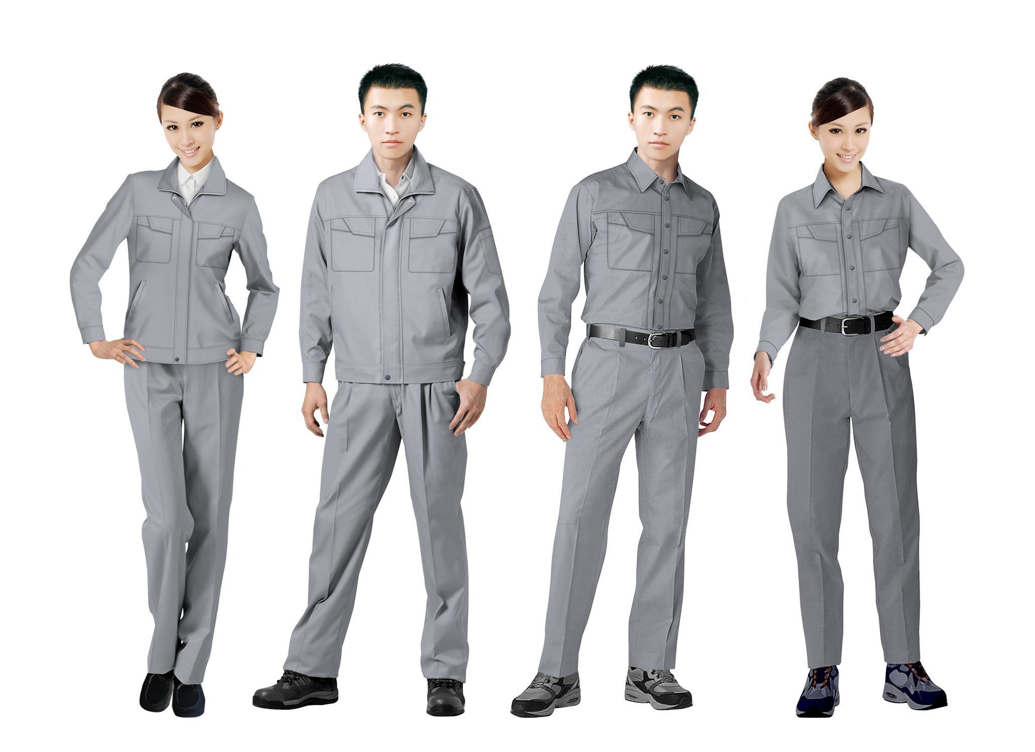 工作服设计图系列方案11 工作服设计图系列方案11