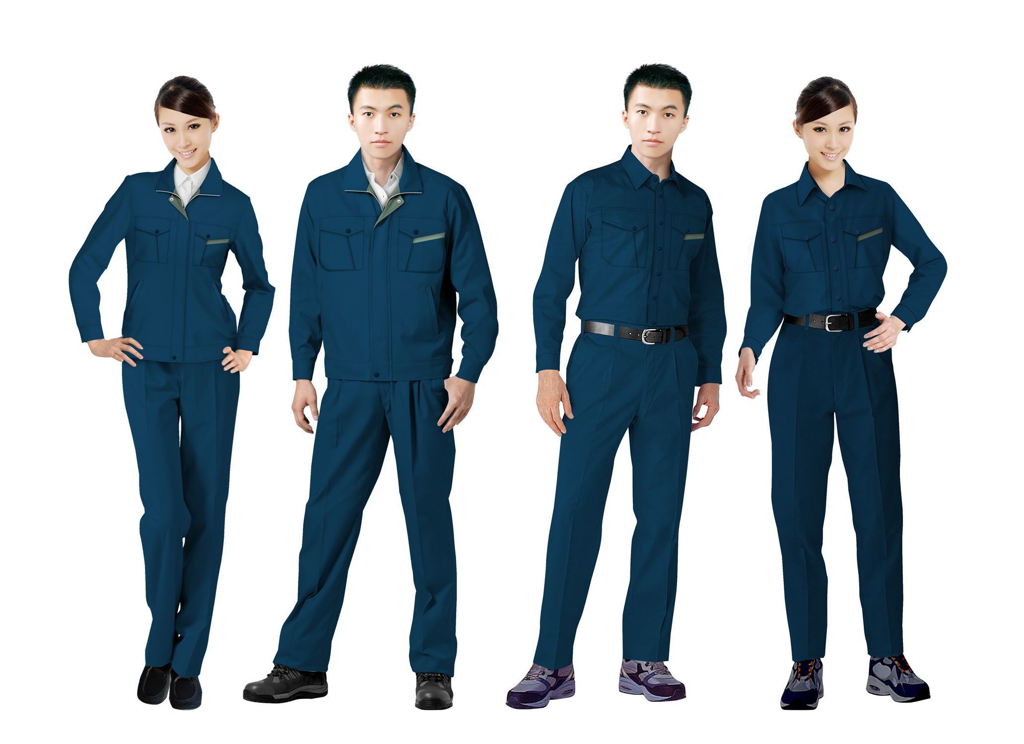 工作服设计图系列方案12 工作服设计图系列方案12
