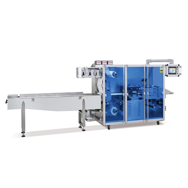 Four sided sealing and packaging machine