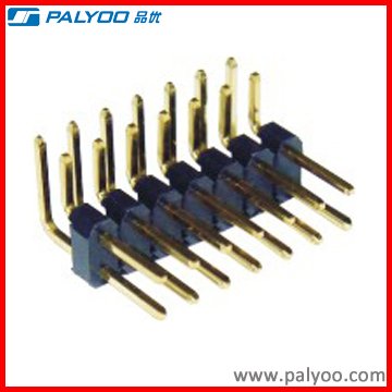 2.54mm Pitch Pin Header Dual Rows Right Angle 