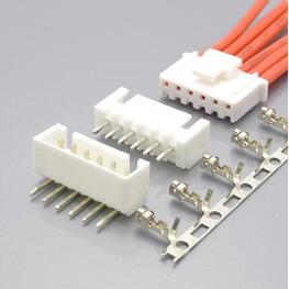 2.5mm Pitch JST XH2.5mm one Row with Lock Wire to board Connector WF2502