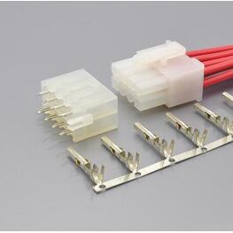 4.20mm Pitch Molex4.2 5557 two Rows Wire to Board Connector DIP with Lock WF4200-2R-DIP