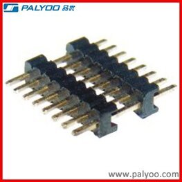 1.27MM Pitch Male Pin Header Connector One Row two plastics Straight PH31XXSTXXAU444