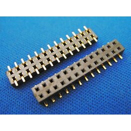 2.0mm Pitch Female Header Connector Dual Rows H2.4mm SMT Type 