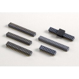 1.00mm Pitch Female Header Connector Dual Rows SMT Type H2.0mm