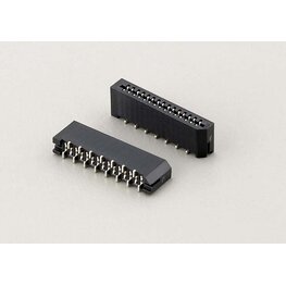 1.00mm Dual Contact NO-ZIF Type H5.5mm FFC FPC Connectors SMT