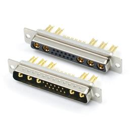 17W5 High current D-SUB Solder Female and Male