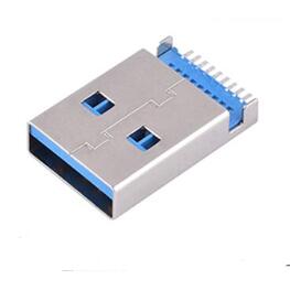 USB 3.0 A Type Male SMT USB Connector 