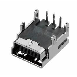 5P B type R/A SMD Mini USB connector socket U141-1015-G61018
