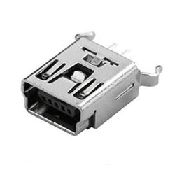 5P B type R/A dip 180 Mini USB connector socket U143-0325-G61018
