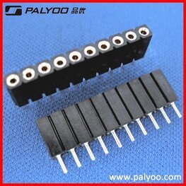2.54mm IC Round Pin Socket H:7.0mm Single Row 