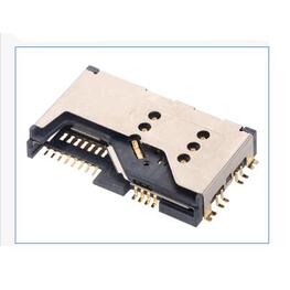 3 In 1 Card Connector 1 Micro SD8Pin+2SIM(6Pin+8Pin)