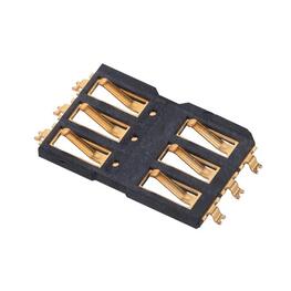 SIM Card Connetor 6Pin H0.8mm or H0.5mm