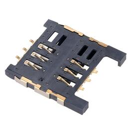 SIM Card Connector without post 6PIN