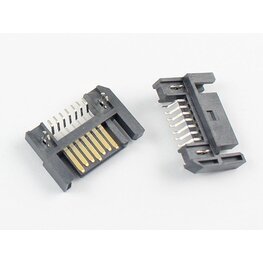 SATA Type A&B 7P Male Connector SMD