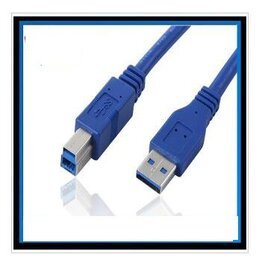 High Speed Blue USB 3.0 Cable A Male to B Male for Printer