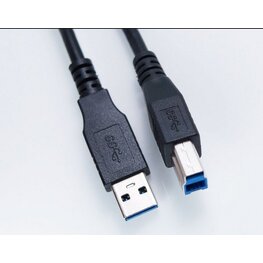 High Speed Black USB 3.0 Cable A Male to B Male for Printer