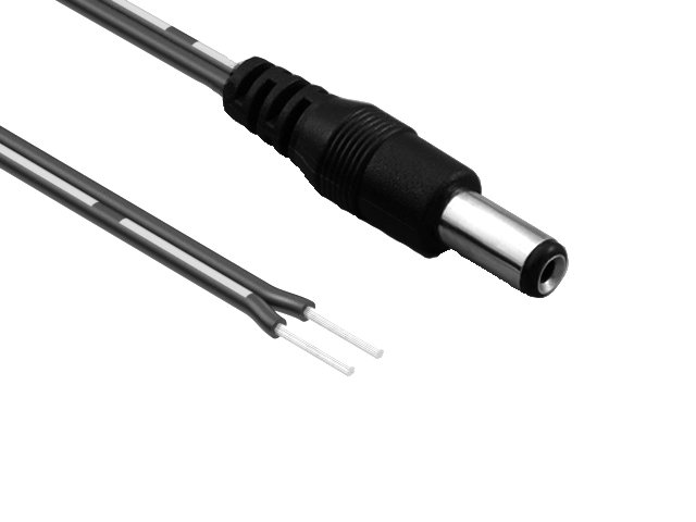 5.5x2.1x9.5mm Male DC Cable /5.5x2.5x9.5mm Male DC Cable