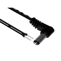5.5x2.1x9.5mm Male RA DC Cable/5.5x2.5x9.5mm Male RA DC Cable