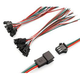 SM 2.54mm cable 2Pin with male and female terminals Wire Harness