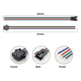 SM 2.54mm cable 4-PIN Wire Harness with male and female terminals