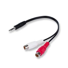 3.5mm Audio Video adaptor cables 2RCA audio cable