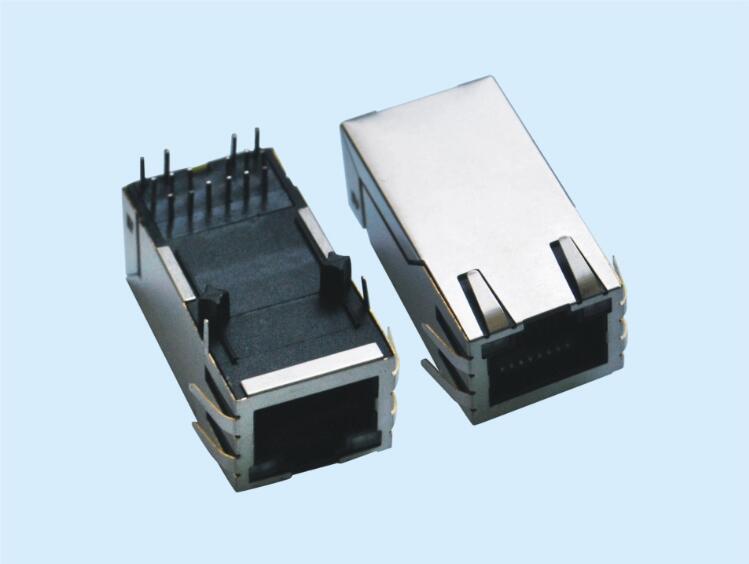 1000Base 1x1 Tab-up RJ45 Connector
