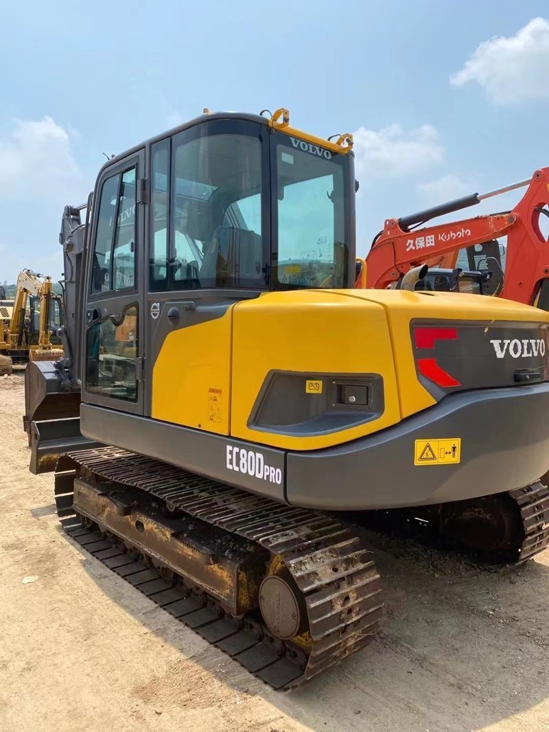 VOLVO EC80D used excavator - earthmoving machinery  