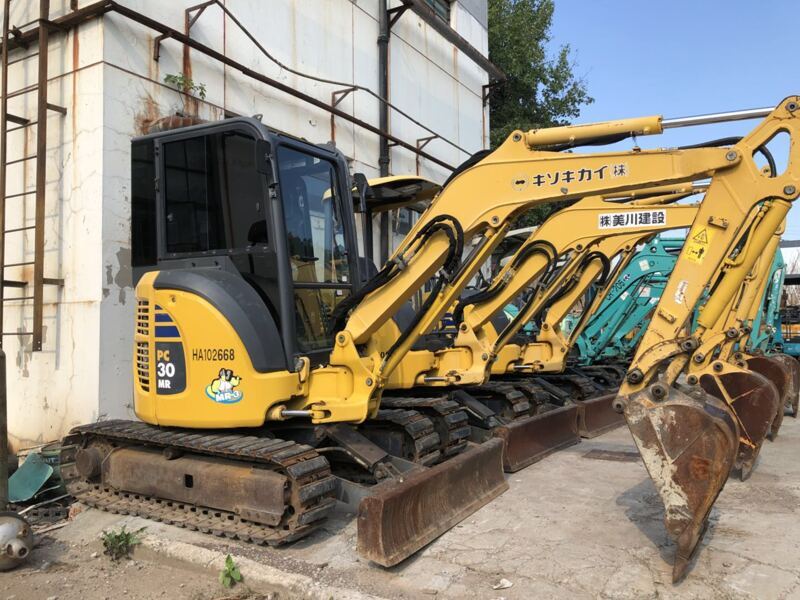 Komatsu PC30mr used excavator