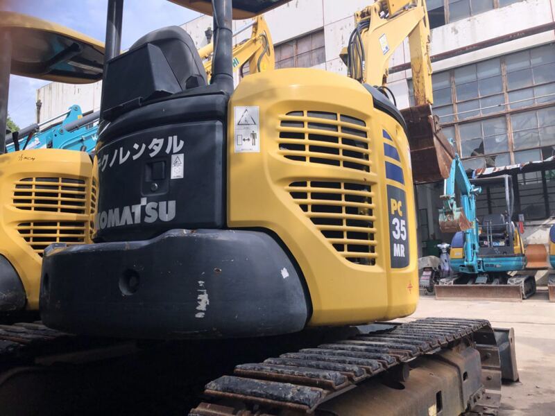 Komatsu PC35mr used excavator