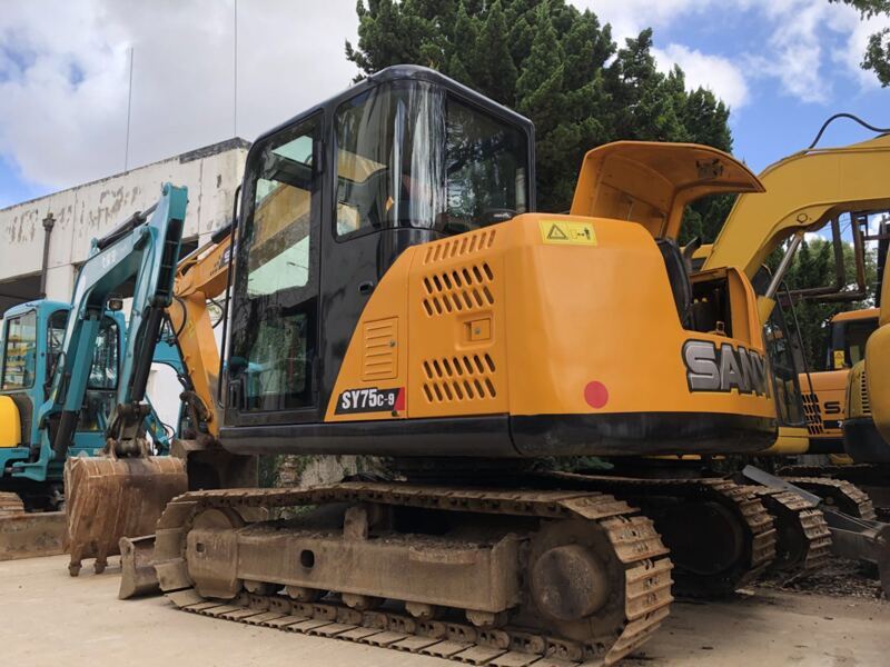 SANY SY75 used excavator