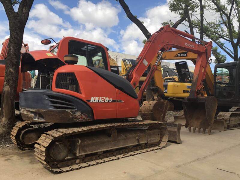 Kubota kx185-3 used excavator