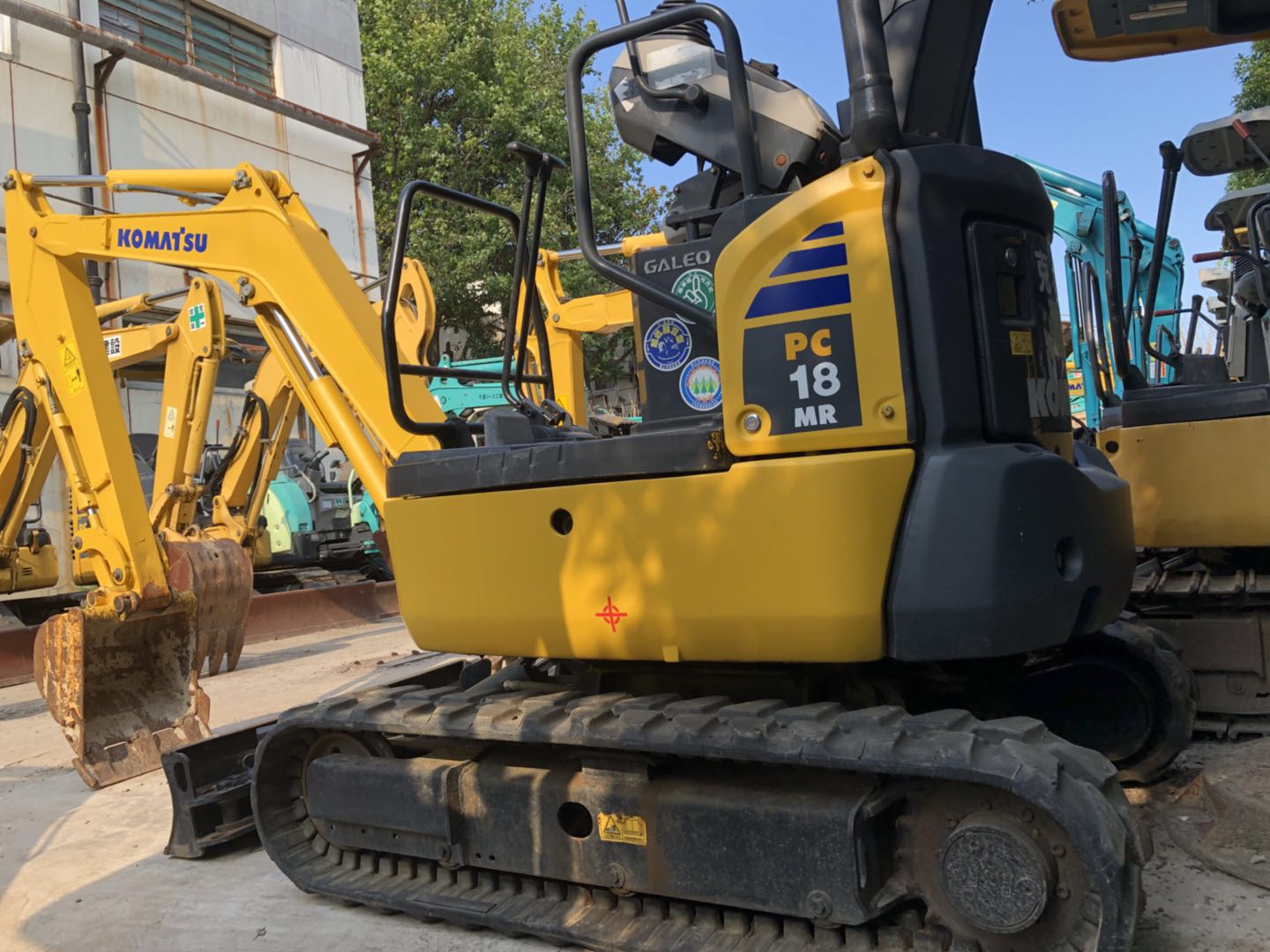 Komatsu PC18mr used excavator