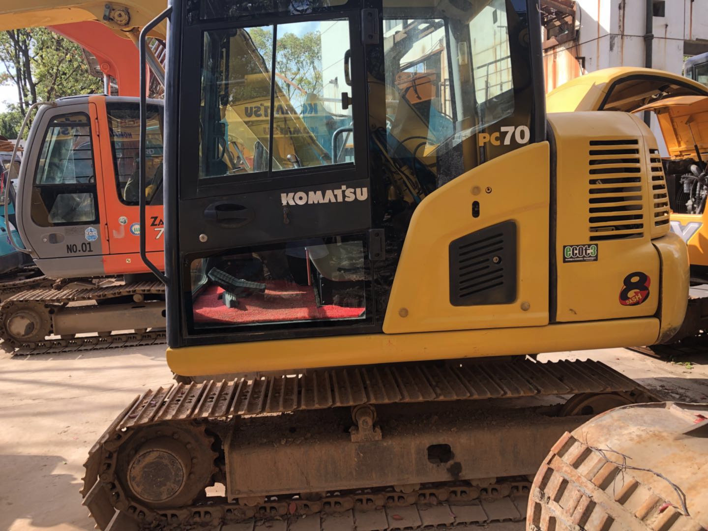 Komatsu PC70-8 used excavator