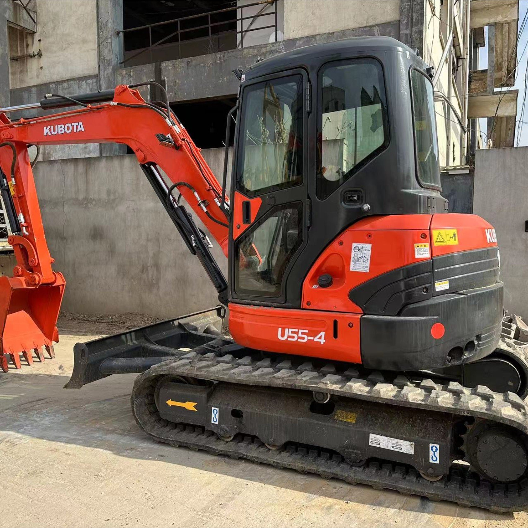  kubota U55 mini excavator