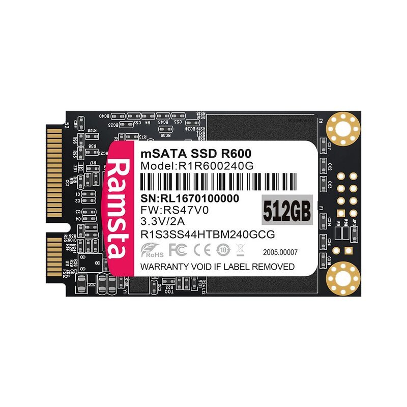 M-SATA SSD 512GB