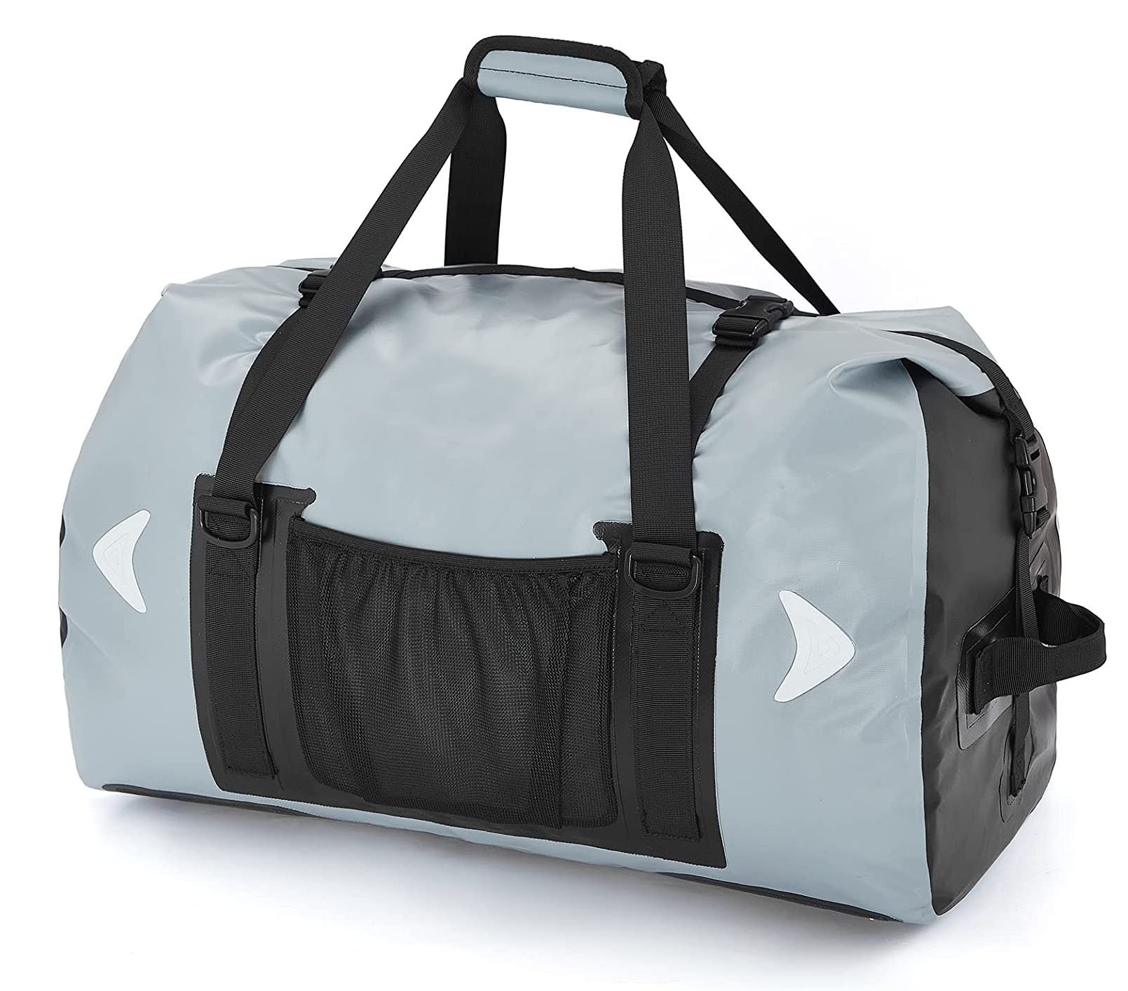 65L large motorcycle Tail Bag Waterproof Dry Wet Separated Travel Duffle Saddlebag for Camping 