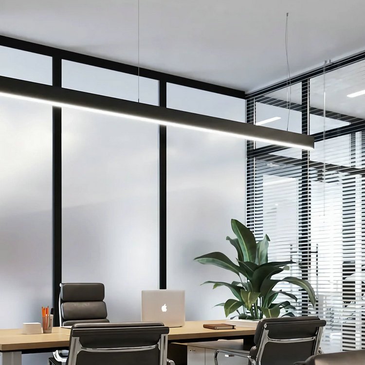 Light Up Your Office With Our Circular Linear Suspension Light 
