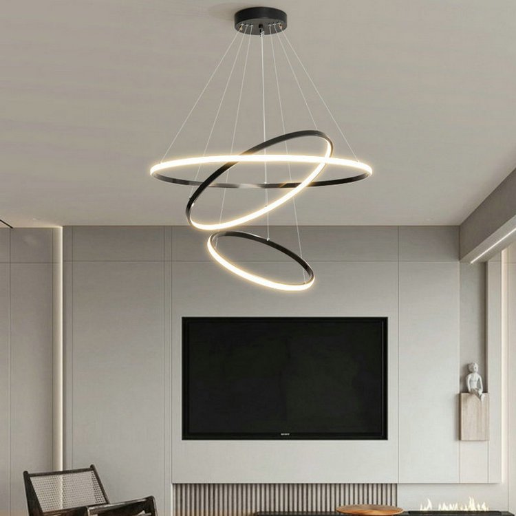 New Trend in Commercial Lighting and Home Lighting: Circle LED Pendant Lighting 