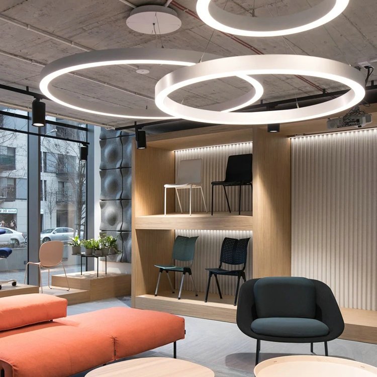 Modern Design Round Chandelier: Create a Flexible and Smart Office Space