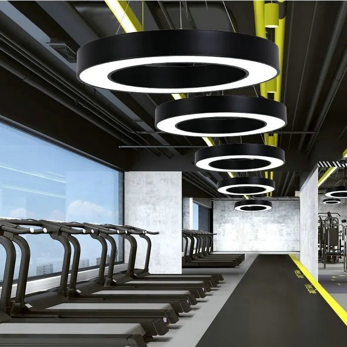 linear ringed light