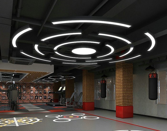 ring pendant linear light